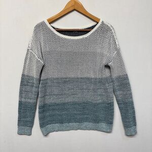 Vince Women Pullover Knit Sweater Size Medium Cotton C032 -15